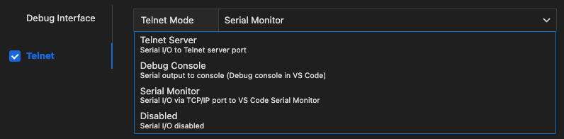 Using J-Link with Telnet