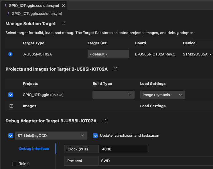Manage Native CMake Solution